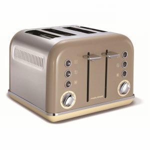 Toaster 4Slice ACCENTS Pyramid Barley & SS