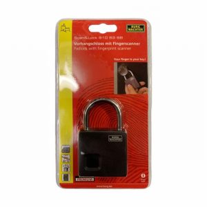 Padlock Scan & Lock 53mm Fingerprint x10 IP65