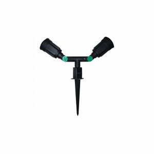 Floodlight Twin Par38 Ground Spike