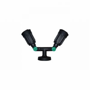 Floodlight Twin Par38 Wall Mounting