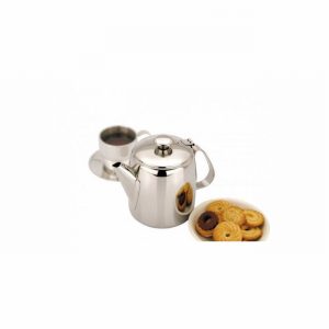 Teapot 20oz .6Ltr. Deluxe Spouted SS