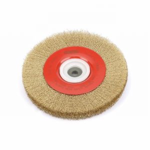 Wire Brush DRAPER for Bench Grinder 200x25mm Multi Bore