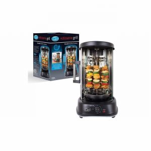 Kebab Rotisserie Grill 1500Watt 21Ltr. Black