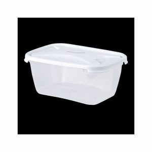 Food Box Rect. 2.0Ltr. EVERYDAY Clear Base x3