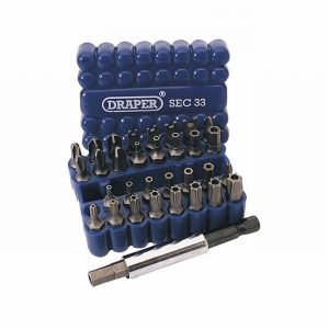 Screwdriver Insert Bit Set 33Pce. In Holder [+A]