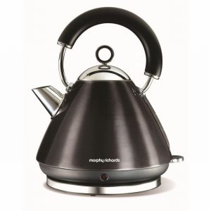 Kettle Cordless 1.5Ltr. ACCENTS Traditional Black & Chrome
