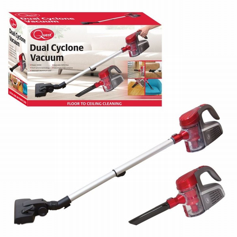 Vacuum Cleaner Dual Cyclone 600Watt Red