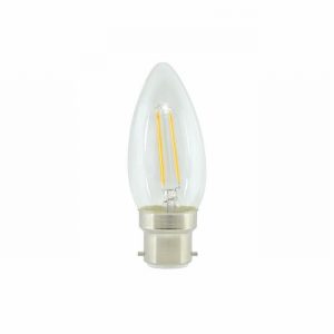Lamp Low Energy LED Candle Filament 2>25Watt BC 2700K WW D