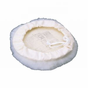 Polishing Bonnet Lambswool 140mm Draw String