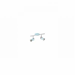 Spot Light Fitting 2Arm VEGA Chrome & Green 2xGU10 Inc.