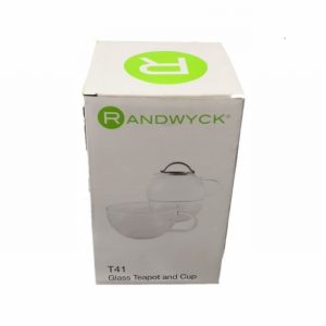 Teapot & Mug RANDWYCK Borosilicate H/R Glass