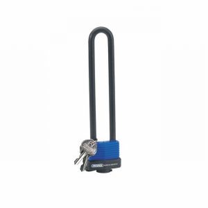 Padlock DRAPER Long Shackle For Bikes etc.