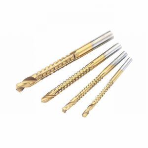 Drill Set DRAPER Rotary File 3 5 6 8mm Tit. Coated