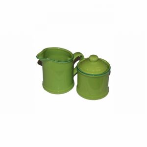 Jug Cream and Sugar Bowl L/Grn Boxed