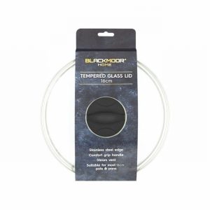 Lid Only Glass & SS 16cm Vented