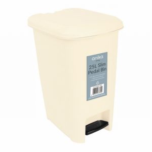 Bin Pedal 25Ltr. Cream