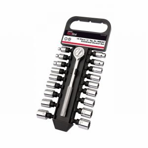 Socket Set REDLINE MM/AF 19Pce. 3/8" Drive  D