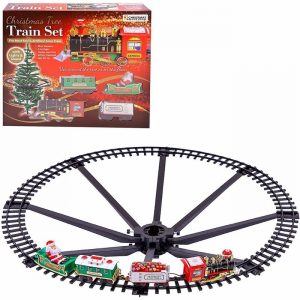 Christmas Train Build on Tree