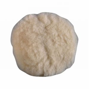 Polishing Bonnet Lambswool 125mm Hook & Loop