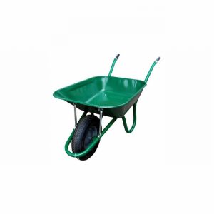 Wheelbarrow HAEMMERLIN 90Ltr. Green Pneumatic Wheel