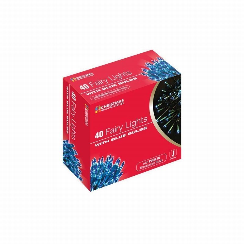 Christmas Lights Shadeless 40 Blue