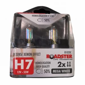 Car Bulb ROADSTER H4 12Volt 55Watt Xenon White x2