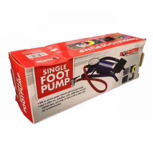 Footpump ROADSTER Single Barrel with Gauge