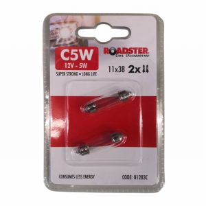Car Bulb ROADSTER 11x38 12Volt 5Watt x2
