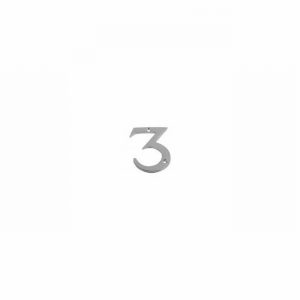 Numeral Chrome 3" No.3
