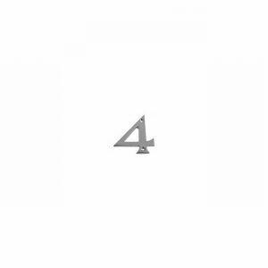 Numeral Chrome 3" No.4
