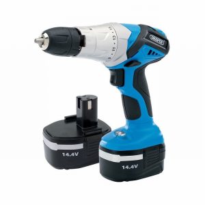 Drill Cordless DRAPER 14.4Volt Hammer 2 Batts