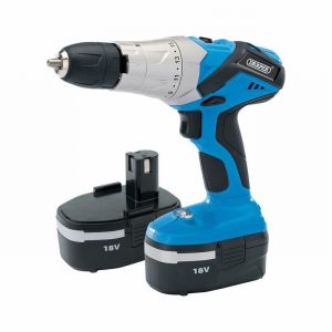 Drill Cordless DRAPER 18Volt 2 Batts [+B]
