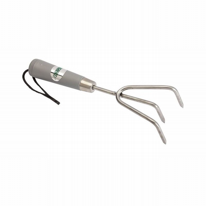 Cultivator 3 Prong Hand Hand SS & Soft Grip