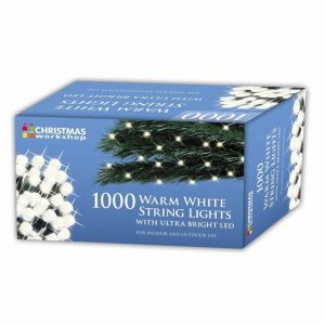Christmas Lights 1000 LED Warm White Chaser