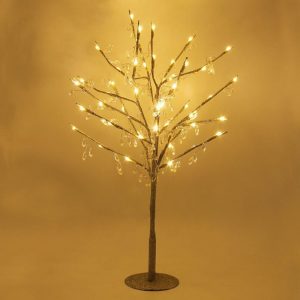 Christmas Glitter Tree 70cm 48LED