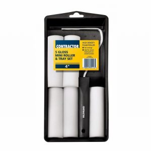 Paint Roller & Tray Mini Set For Gloss