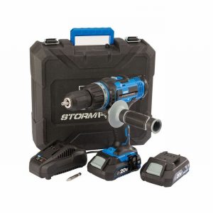 Drill Hammer DRAPER S/F I/C 20Volt Li Ion Kit+Case