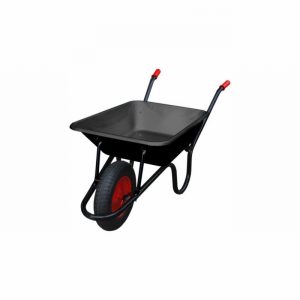 Wheelbarrow CAMDEN 85Ltr. Black Pneumatic Wheel
