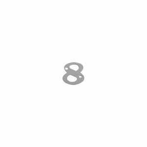 Numeral Aluminium 2" No.8