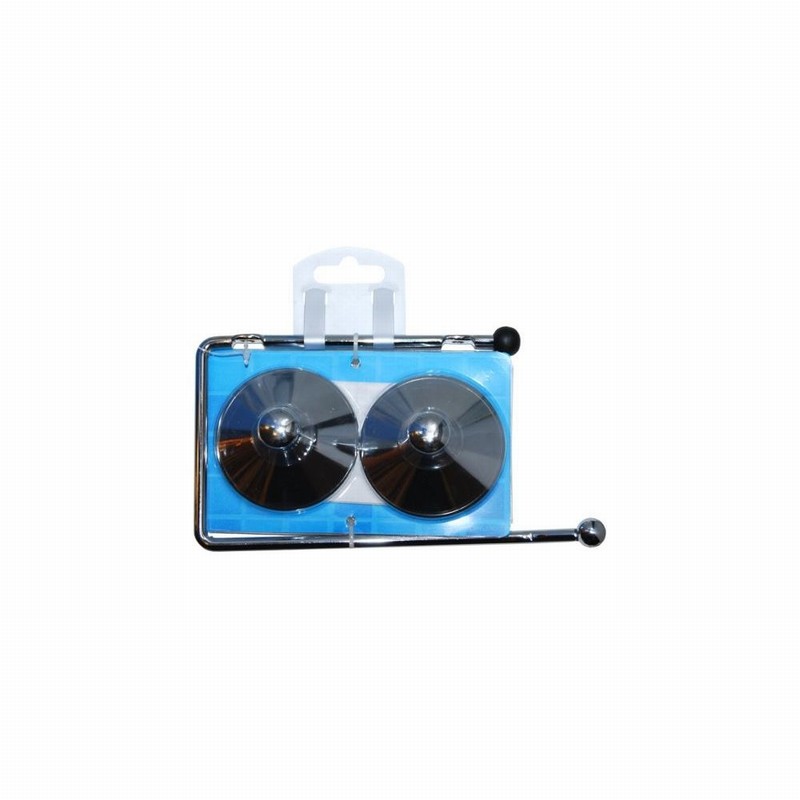 Toilet Roll Holder Chrome 'Spin & Secure'