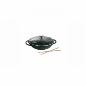 Wok Kit Glass Lid&Acc BERNDES Titanium Spec. C.Alu 32cm