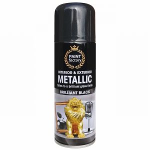 Paint P.FACTORY Metallic Black 200ml Aero.