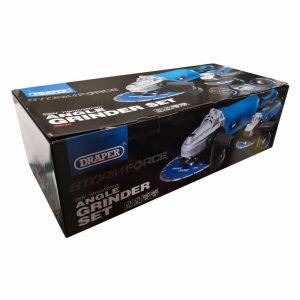 Angle Grinder DRAPER S/Force 115&230mm + Diamond Discs