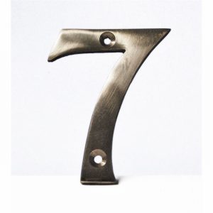 Numeral Brass No.7