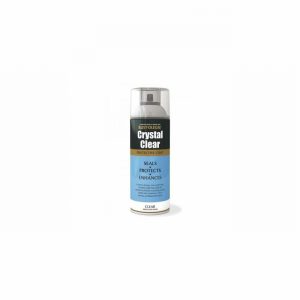 Crystal Clear Top Coat Semi Gloss 400ml Aero.