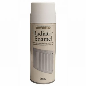 Paint SA Radiator Enamel White Satin 400ml Aero.