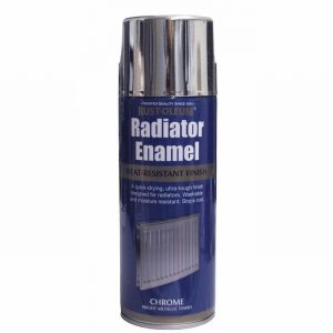 Paint SA Radiator Enamel Chrome Metallic 400ml Aero.