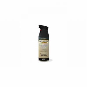 Paint UNIVERSAL Black Satin 400ml Aero.