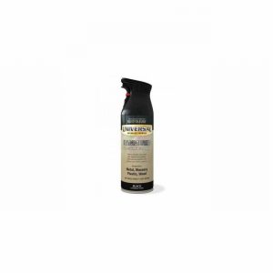 Paint UNIVERSAL Black Hammered 400ml Aero.