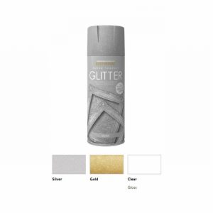 Paint Sparkly Glitter Gold 400ml Aero.
